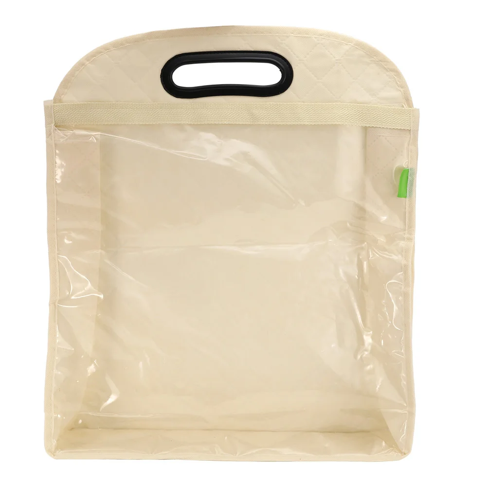 

Сумка из нетканого материала, сумки для хранения, кошелек, пылезащитный держатель, органайзер для хранения, бежевый м