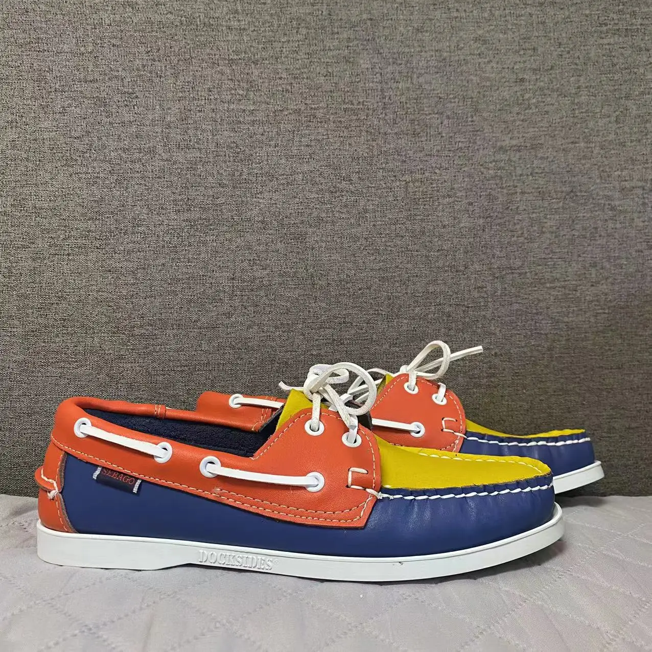 Мужские туфли для вождения seбаго из натуральной кожи классические туфли-лодочки