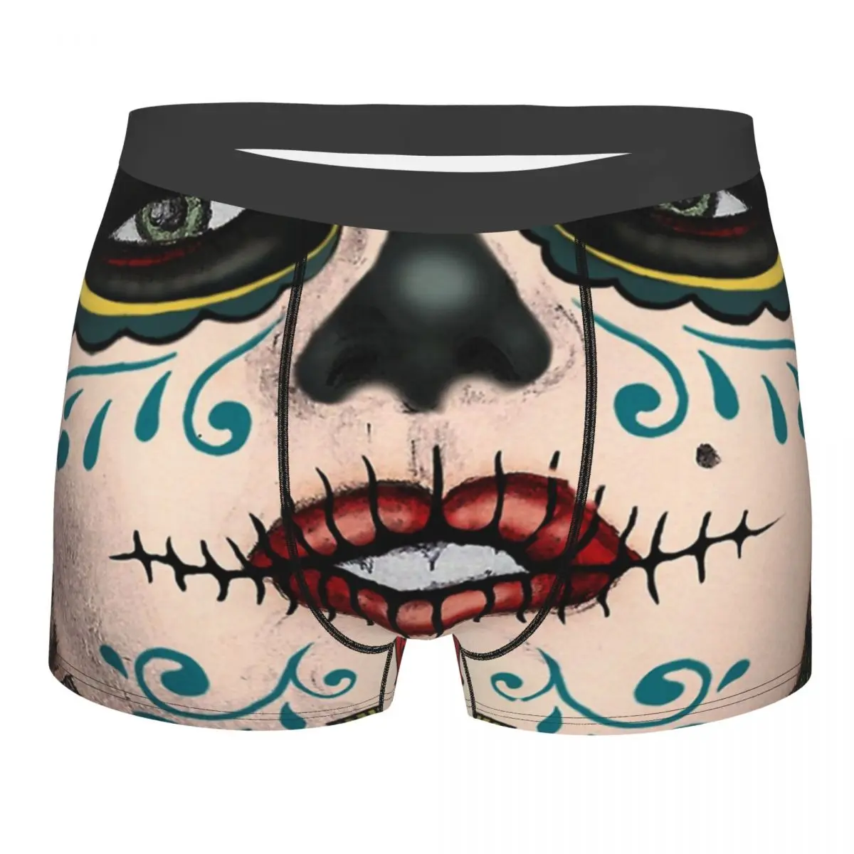 

Men Catrina Lips Underwear Novelty Boxer Briefs Shorts Panties Male Breathable Underpants S-XXL