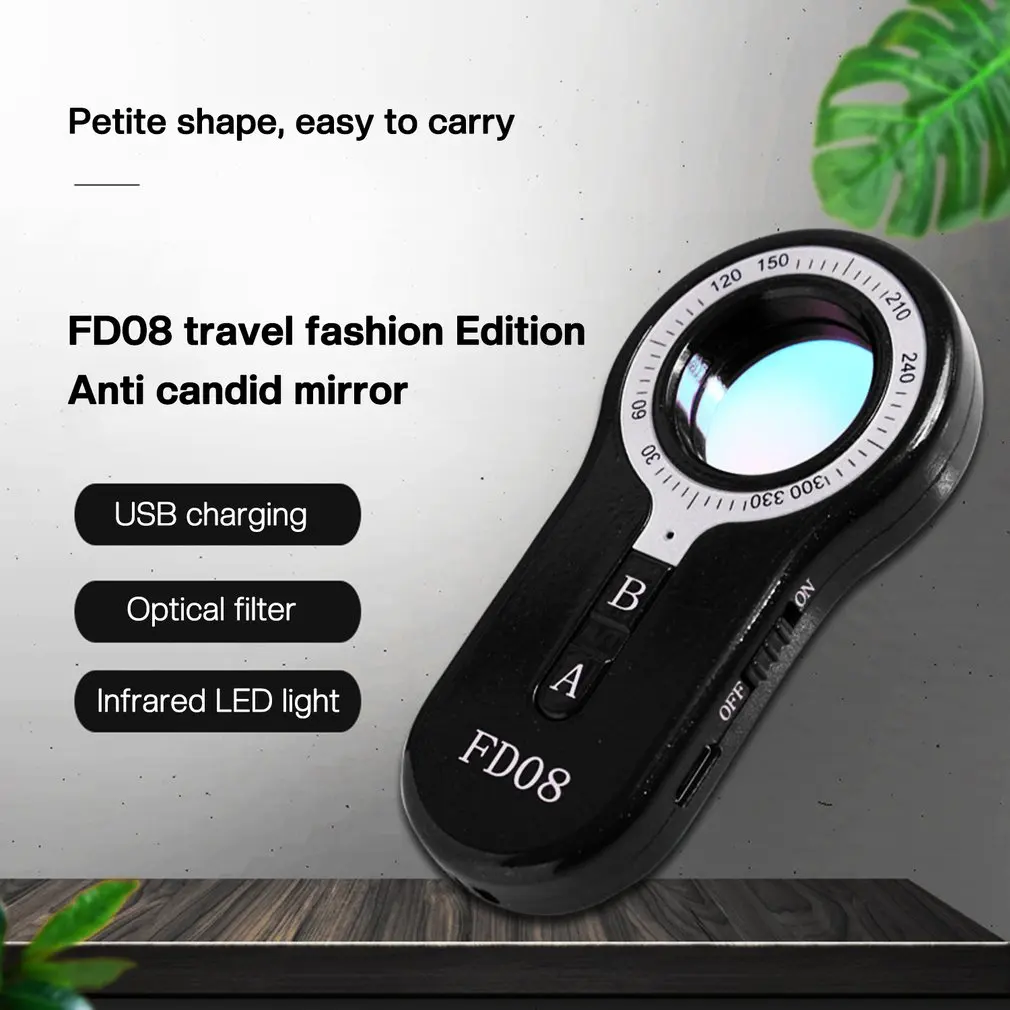 

Новый многофункциональный детектор Anti Mini Camera Finder Anti-sneak Shooting GPS Сигнальный объектив RF Locator Tracker Detect Scanner