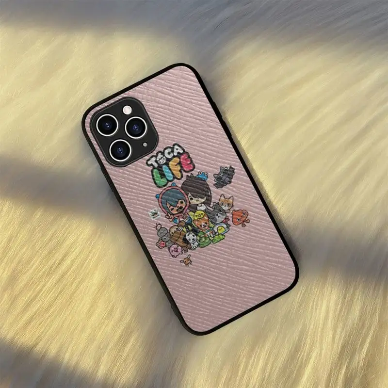 Жесткий кожаный чехол для iPhone 11 12 13 Mini Pro Max 8 7 Plus SE 2020 X XR XS | Мобильные телефоны и