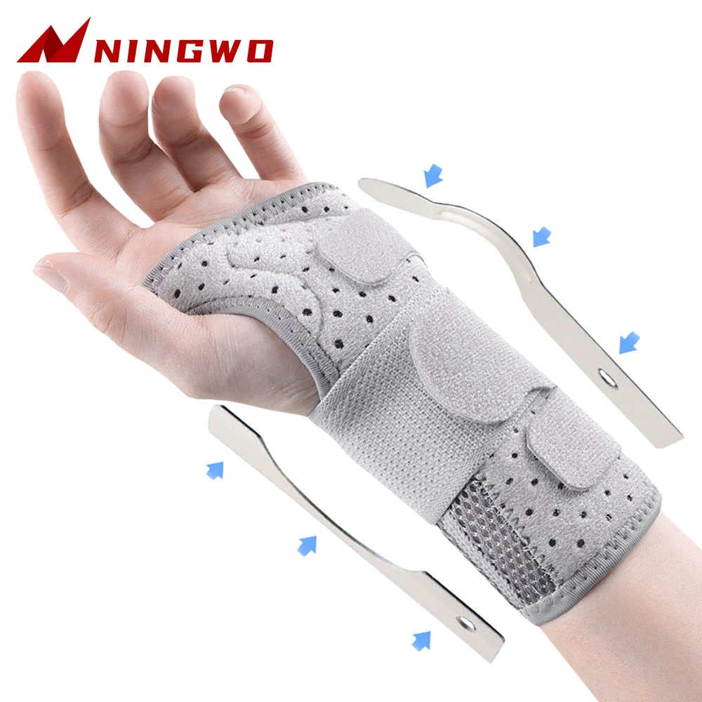 

1 PCS Wrist Support Splint Arthritis Band Belt Carpal Tunnel Wrist Brace Sprain Prevent Professional Wrist Protector Hand Braces