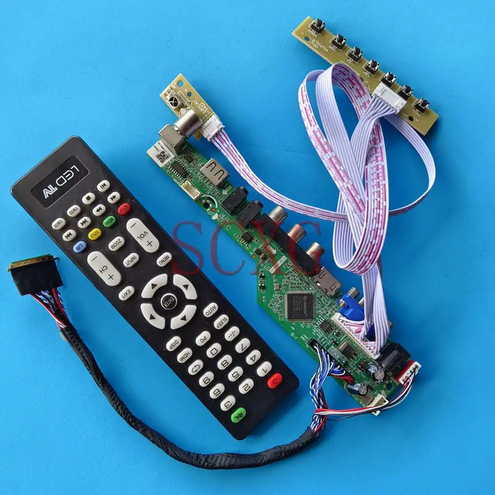 

Для B140RW02 V1 VGA AV USB HDMI-совместимый аналоговый ТВ-сигнал 14 "1600 900 LVDS 40 Pin Светодиодная панель ЖК-контроллер плата Комплект «сделай сам»