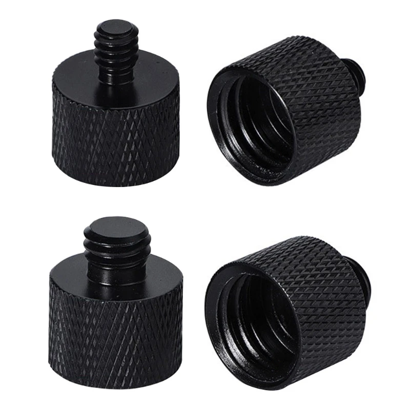 

Anti-corrosion 5/8 Female to 1/4 3/8 Male Camera Screw Adapter Thread for Mounting Camera Monitor Tripod Durable