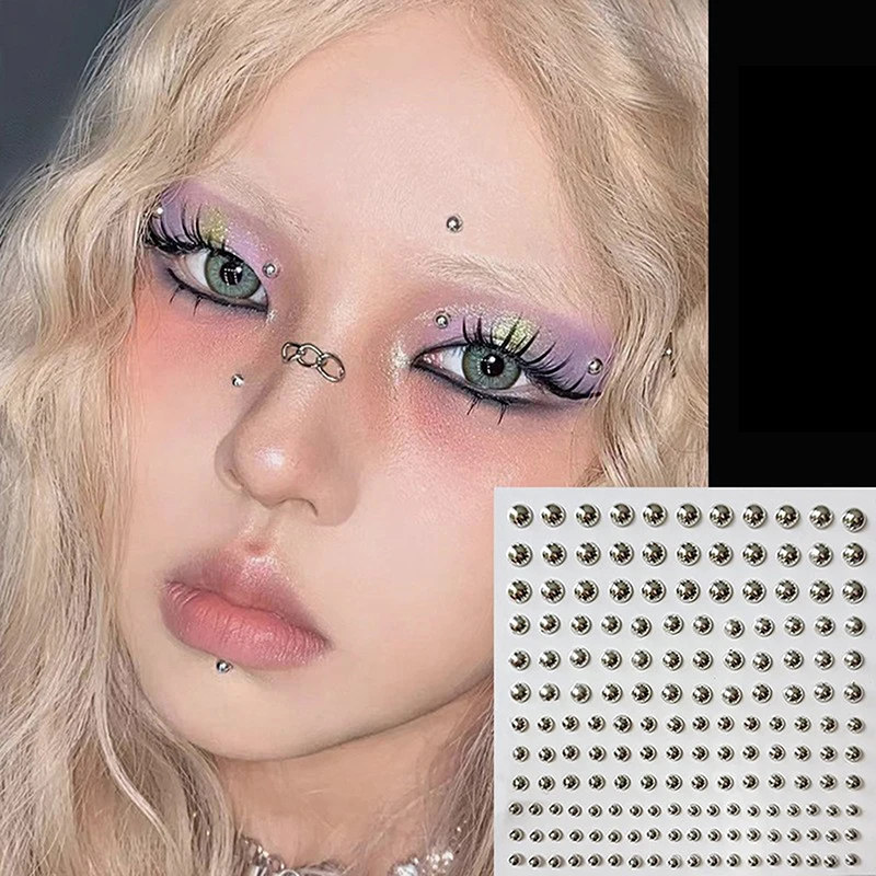 Алмазные Наклейки Для Дизайна Ногтей В Форме Носа Со Стразами Непирсинговые