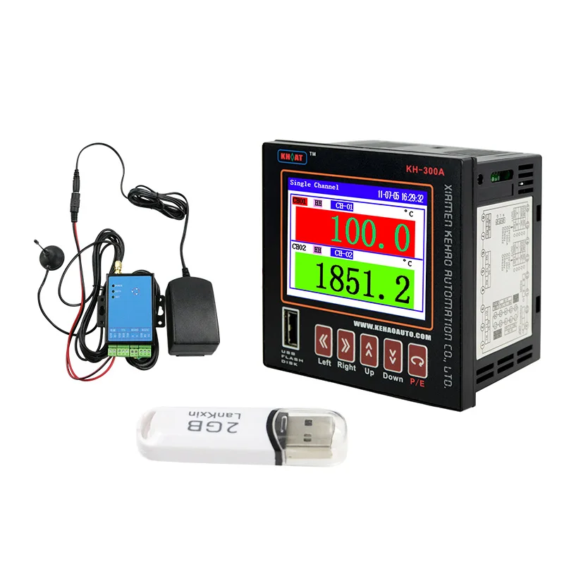 

KH-300AL High quality 6 channel automatically temperature Paperless Recorder