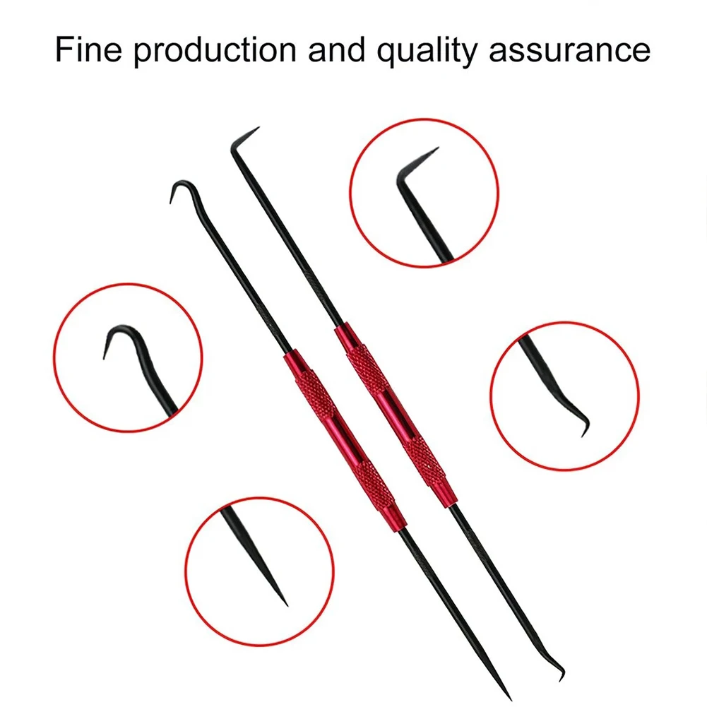 

2pcs 226mm Car Auto Vehicle Oil Seal Screwdrivers Set O-Ring Seal Gasket Puller Remover Pick Hooks Repair Tools For Car