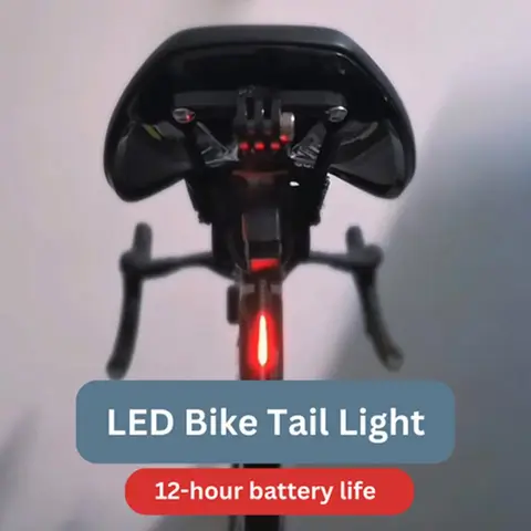 Фонарь для велосипеда, передний и задний фонарь, USB-зарядка