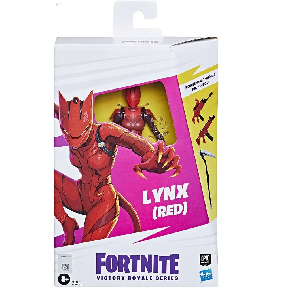 

In Stock Hasbro Original Fortnite Victory Royale Series Lynx (Red) 6" Action Figure Collectible Model Toy Gift