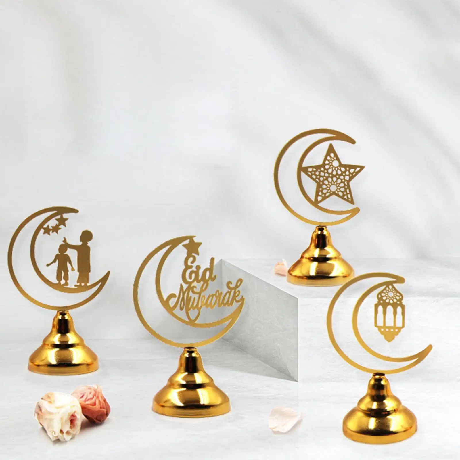 

Eid Ramadan Ornament Eid Mubarak Metal Plaque for Party Gifts Bedroom