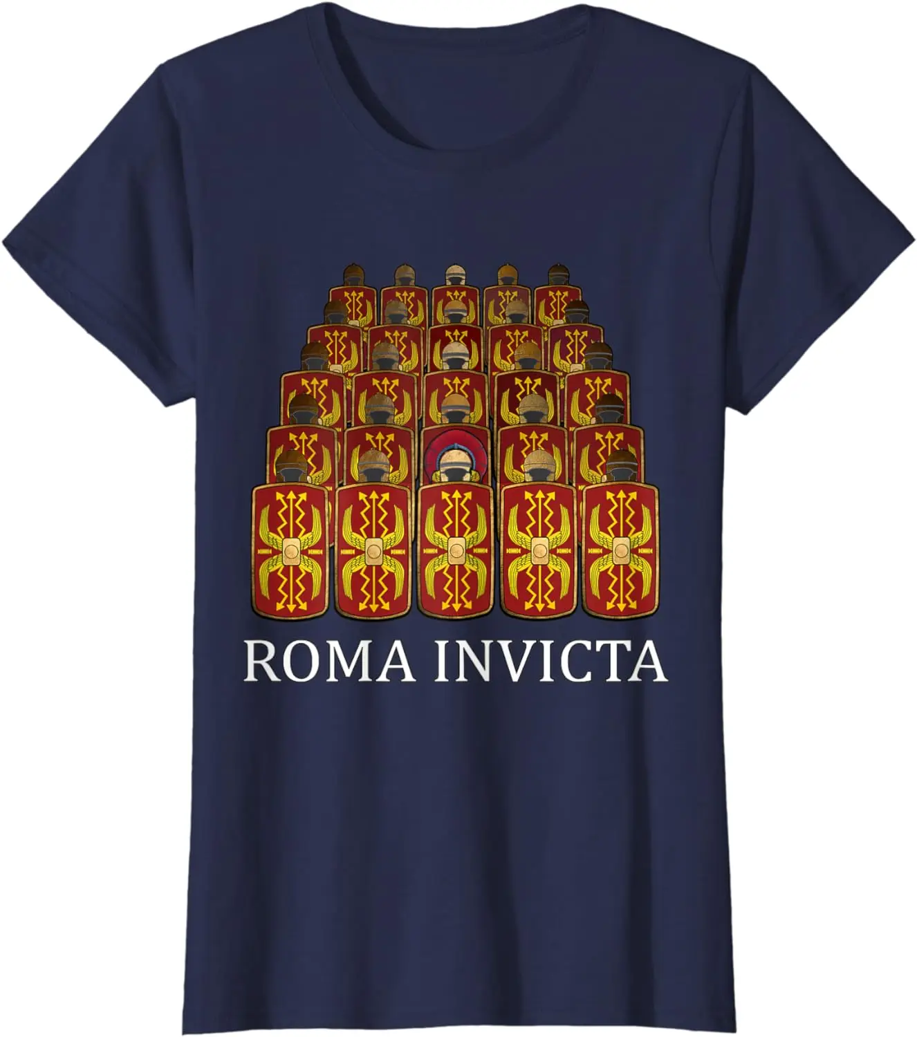 Футболка мужская хлопковая с коротким рукавом принтом римских легионов