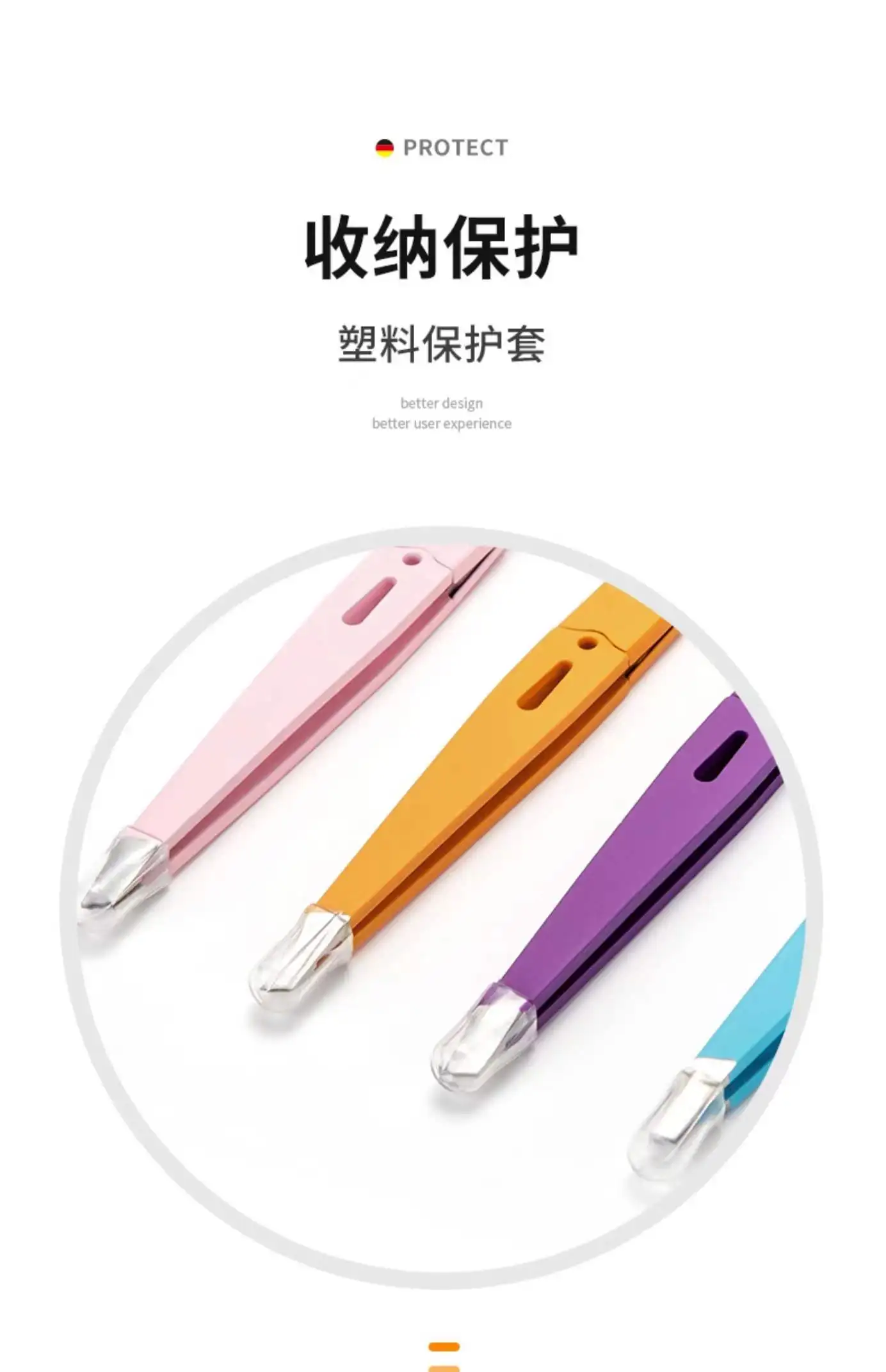 1 шт. щипцы для бровей из нержавеющей стали | Красота и здоровье