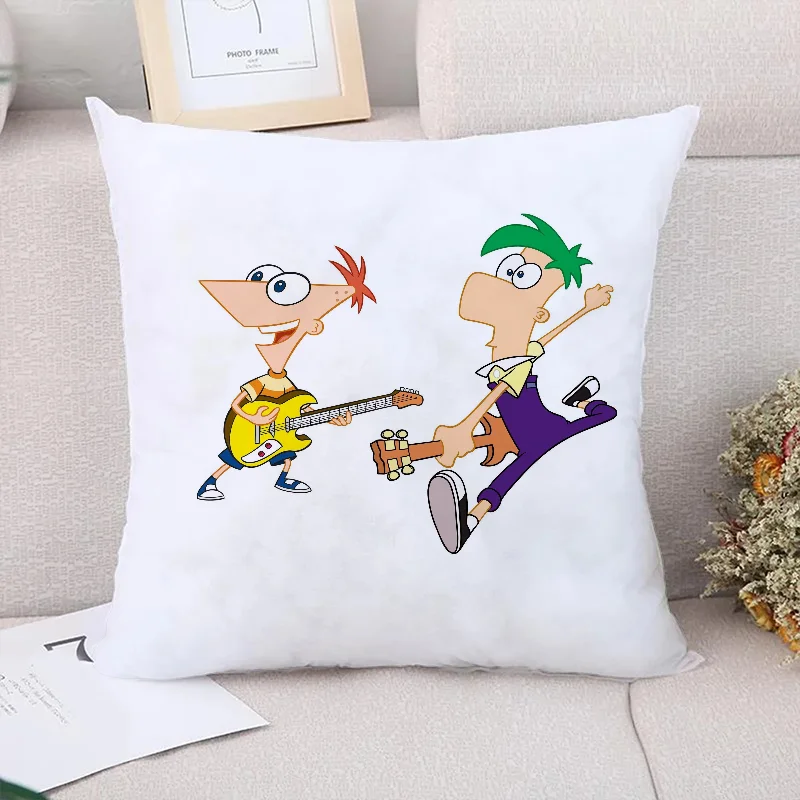 Декоративные наволочки Phineas и Ferb для кровати подушки Наволочки декоративные