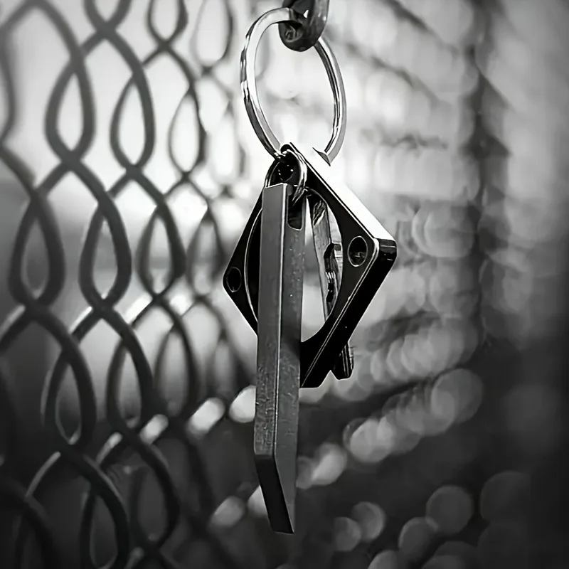 Карманный Нож И Открывалка Для Бутылок Mighty Bar Суперпрочный Брелок Из Нержавеющей