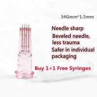 disposable beauty 4 pins 5 pins 3pins crystal multi needle for skin revitalizing injection water mesotherapy injector safe