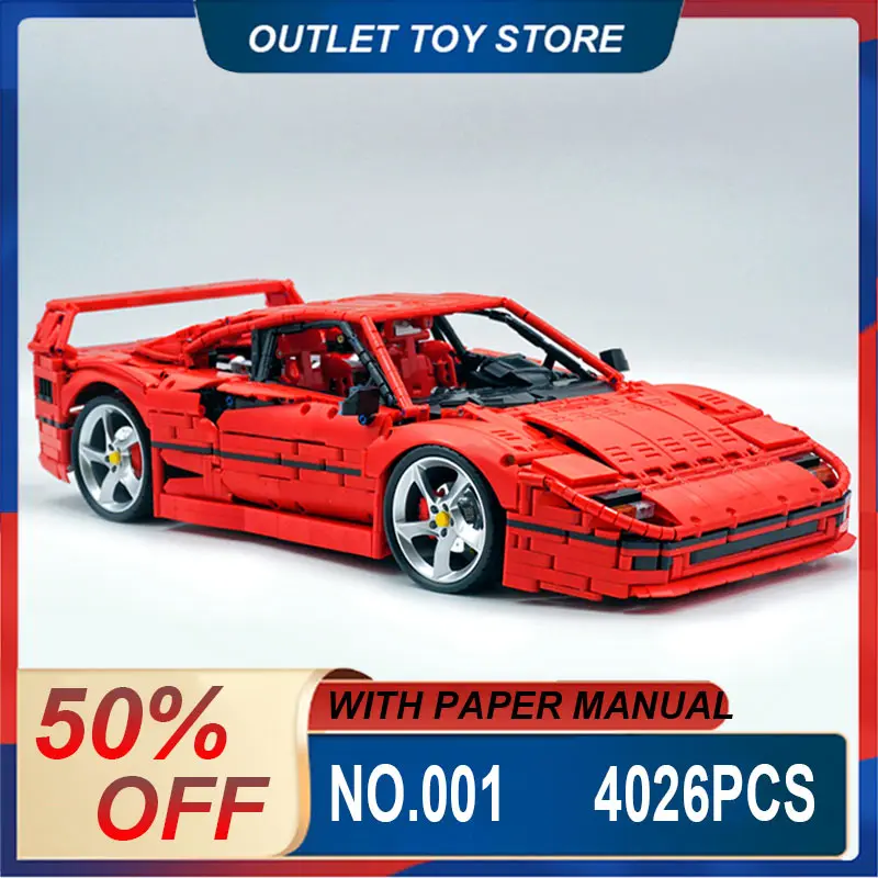 Технические суперспортивные автомобили модель F40 совместимая с женскими