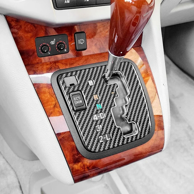 Углеродное волокно для Lexus RX330 2004-2006 RX350 2006-2009 LHD крышка переключения передач