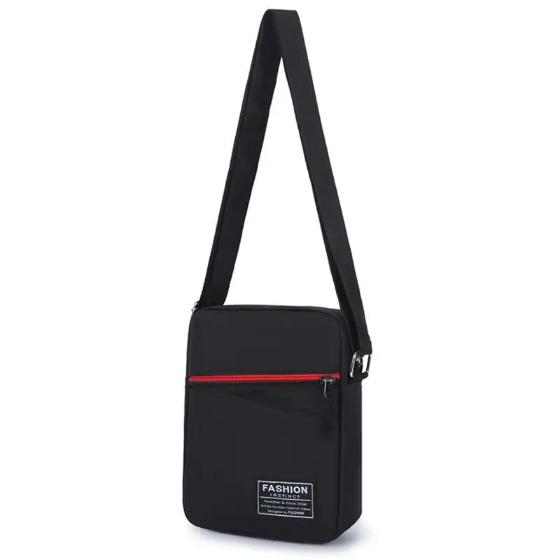 Men's Mini Shoulder Bag Outdoor Casual Sports Vertical Messenger Bag Crossbody Travelling Small Sling Bag