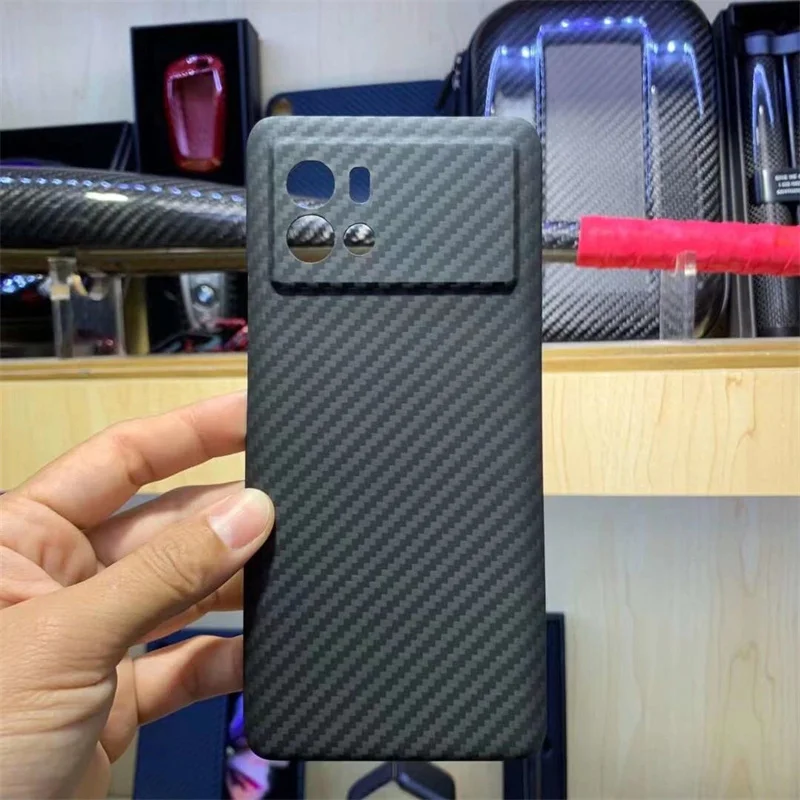 Carbon Fiber Case For vivo iqoo 9 Case Aramid Fiber Anti-fall Case Business Protective Cover For Vivo iqoo 9 Phone Accessories