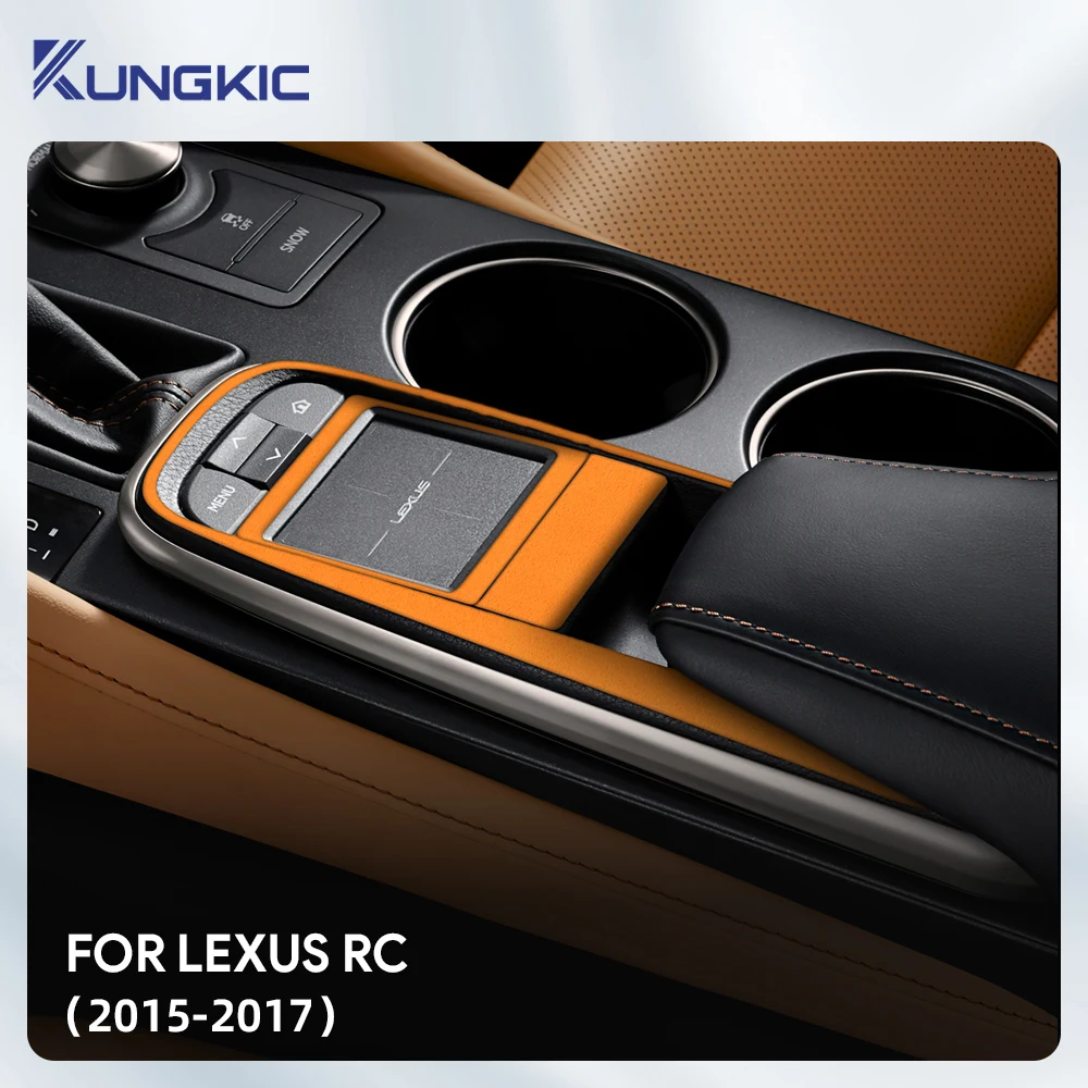 Верхняя замшевая наклейка с левым рулем и правым для Lexus RC300 RC350 RC200T 2015 2016 2017