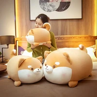 new style couple lovely fat shiba inu corgi dog plush toys stuffed soft kawaii animal cartoon pillow dolls gift for kids baby