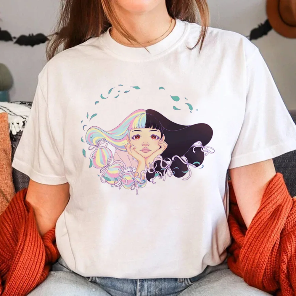 Топ meldy Martinez Женская смешная футболка аниме одежда для девушек