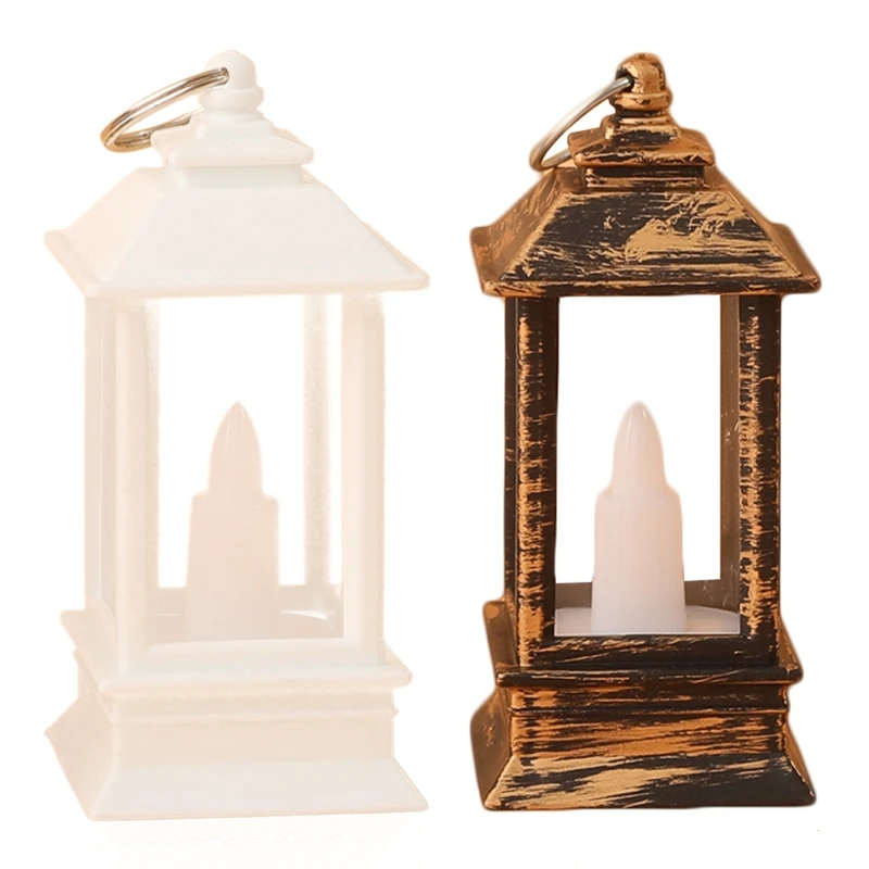 

Ramadan Atmosphere Light LED Candle Lanterns Pony Lantern Home Decoration Crafts 85DA