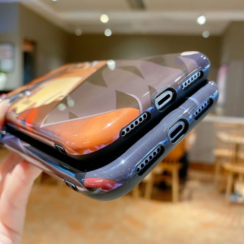 Чехол для телефона Naruto IPhone 13 pro max 7 / 8 Plus X XS XR Max 11/12/Pro/милый мультяшный