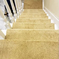 Modern Concise Solid Stair Stept Blanket Home Decor Self-Adhesive Stair Rug Anti-slip Wool Full Mat Customized Nordic Stept Mat