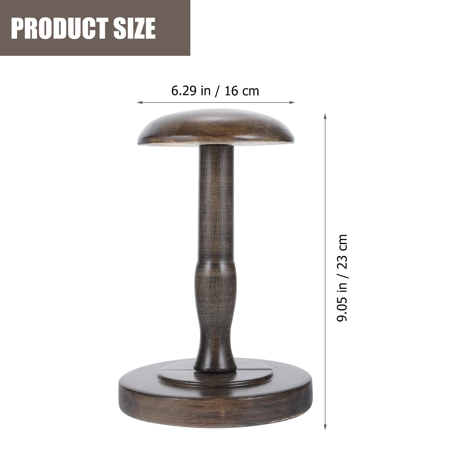 

Desktop Display Stand Wood Hangers Hats Storage Holder Wooden Closet Organizer Racks Truck Hooks Miss