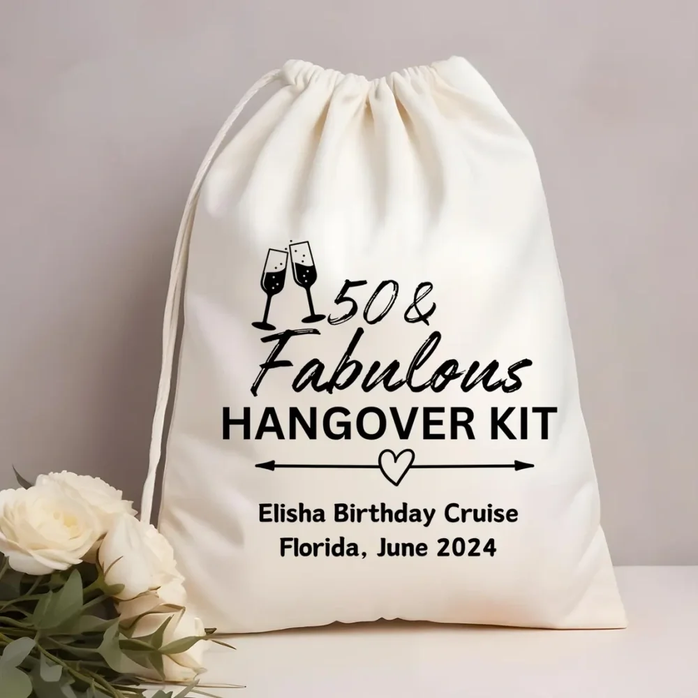 Изготовленные на заказ 20-казочные сумки для сувениров — персонализированный