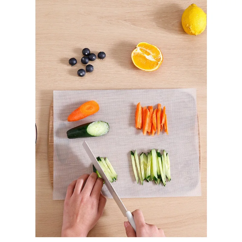 Одноразовая Пластиковая Разделочная Доска Набор Кухонных Гаджетов С Защитными