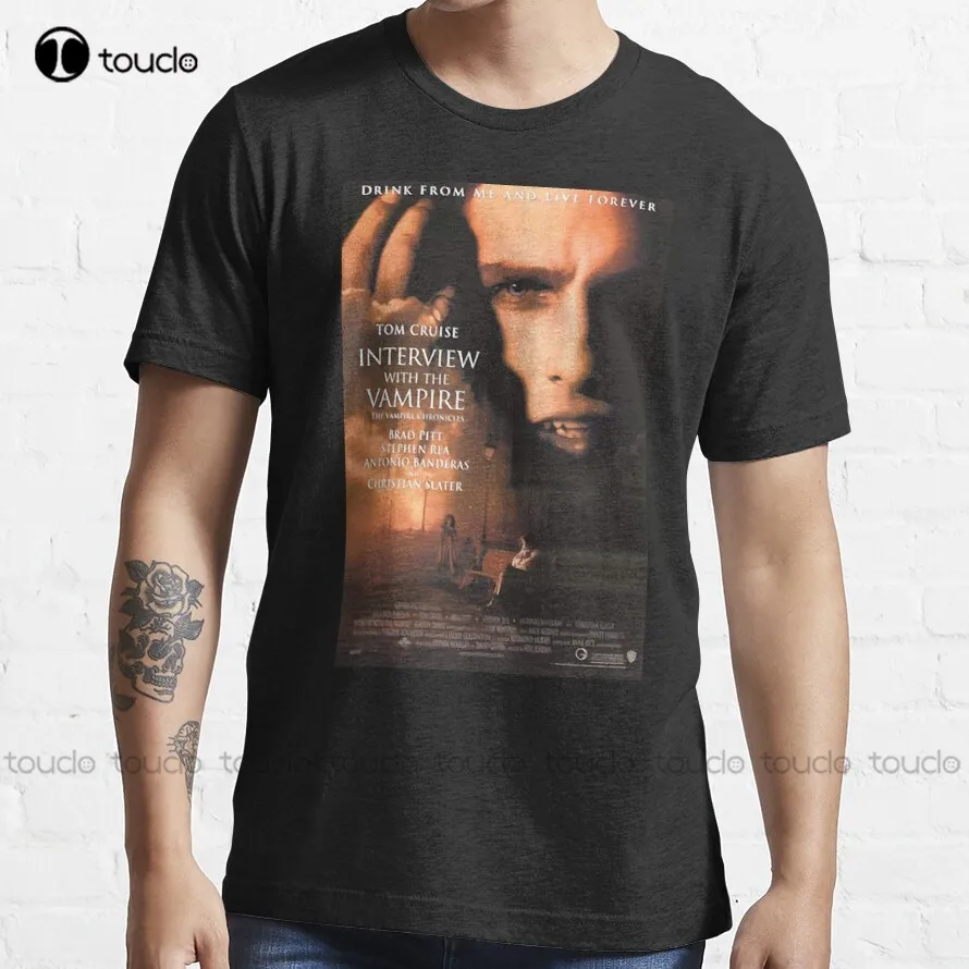 

Movie Poster Merchandise T-Shirt Black Shirts For Men Custom Aldult Teen Unisex Digital Printing Xs-5Xl Tshirt Classic Shirts