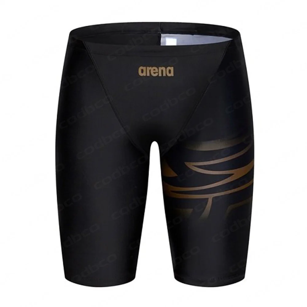 

2023 Men's Swimsuit Swimming Shorts Beach Tights Trunks Endurance Athletic Sports Training Swimwear Summer Diving Surfing Shorts