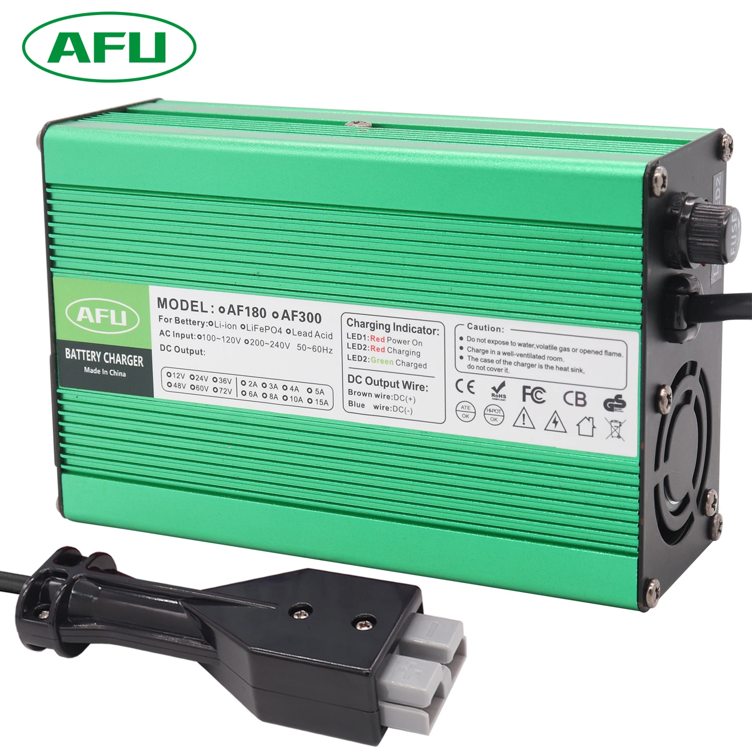 Hot Product 36V 6A Lead Acid Golf Cart Auto Charger Float Charge 41.4V Max Power 44.1V For 36V Club Car EZGo Golf Cart Charger