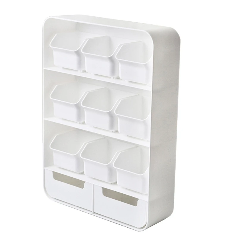 

Косметический контейнер для косметики, органайзер для ювелирных изделий, Настольный ящик