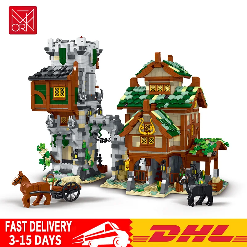 

033001 3811 шт., Детский конструктор MOC, в наличии