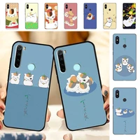 yndfcnb natsume yuujinchou nyanko sensei phone case for redmi note 8 7 9 4 6 pro max t x 5a 3 10 lite pro