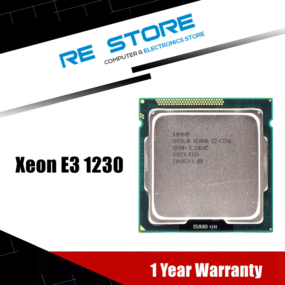 

Intel Xeon E3 1230 SR00H 3.20GHz 8MB Quad Core LGA 1155 CPU Processor