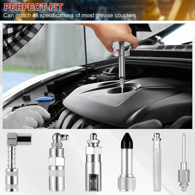 Набор муфт для смазки инструмент наконечник комплект из 28 шт. быстроразъемные