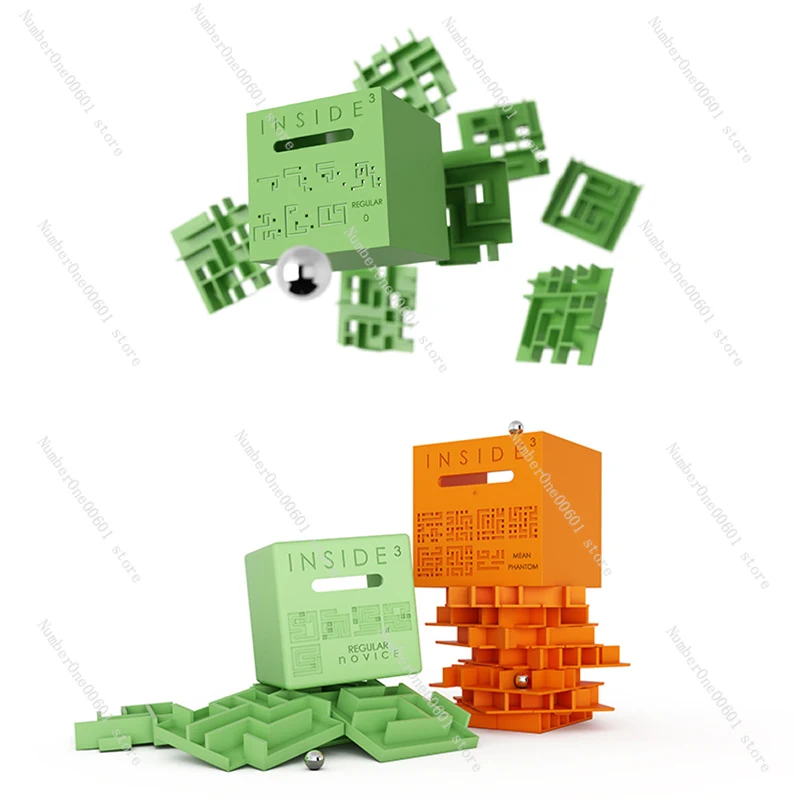 3D трехмерный лабиринт-головоломка hell уровень сложности высокий IQ сжигание мозга