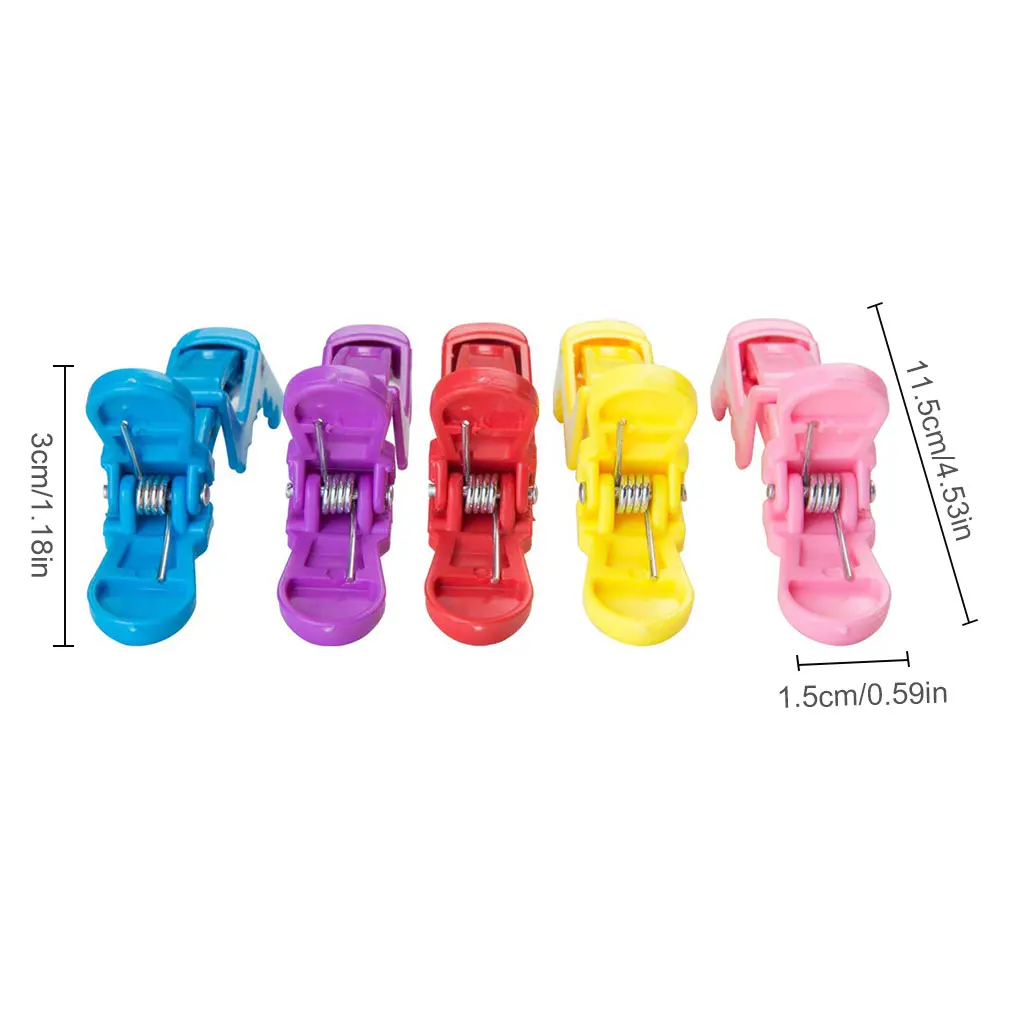 

30pcs Plastic Hairdressing Clips Alligator Clamps Hairpins Beauty Salon Hairstyle Fixed Tools
