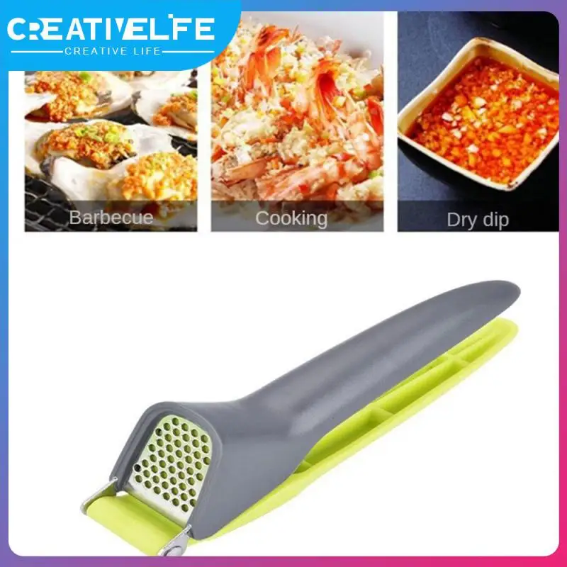 

Material Is Hard Vagetale Blendor Easy To Use Easy To Clean Crushe Mini Save Time And Effort Squeezer Masher Garlic Press Green