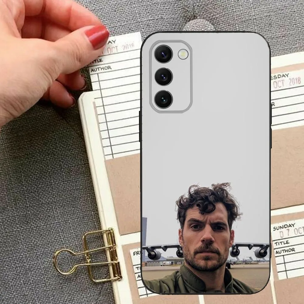 Чехол для телефона Actor H-Henry C-Cavill Samsung S24 23 22 30 21 10 9 Ultra Plus Lite FE 5G черный мягкий чехол