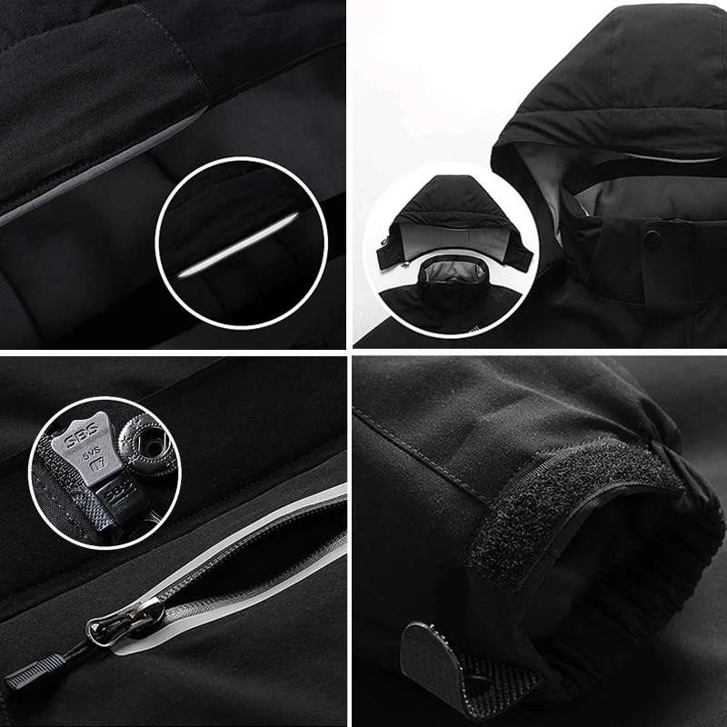 Умная куртка с электрическим подогревом 8 областей уличная спортивная Мужская