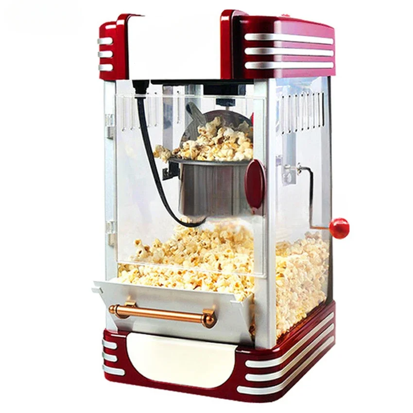 Новая машина для попкорна коммерческая полностью автоматическая мини-маленькая