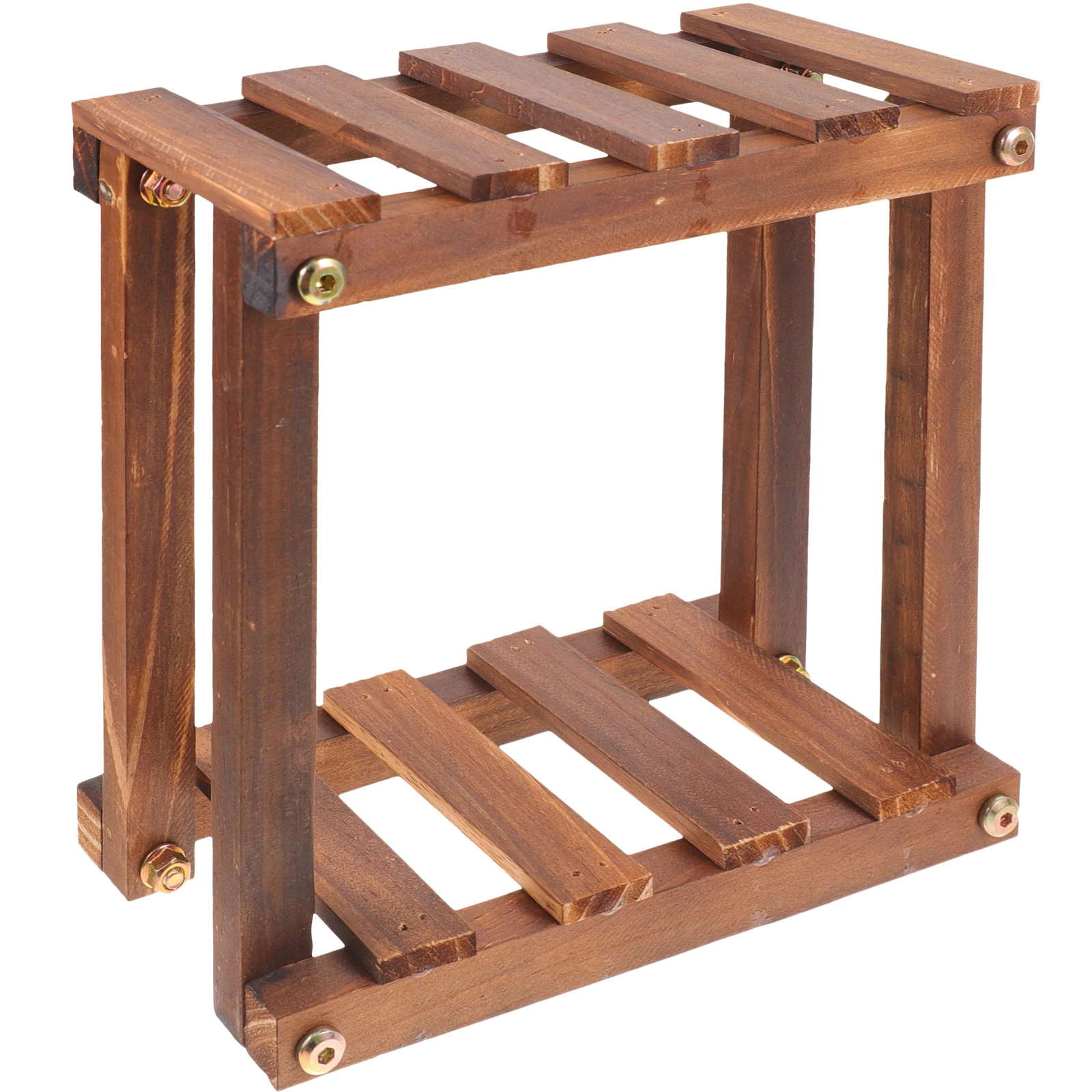 

Stand Holder Display Flower Wooden Planter Pot Cupcake Potted Decor Years New Farmhouse Rack Indoor Riser Shelf Wood Jewelry