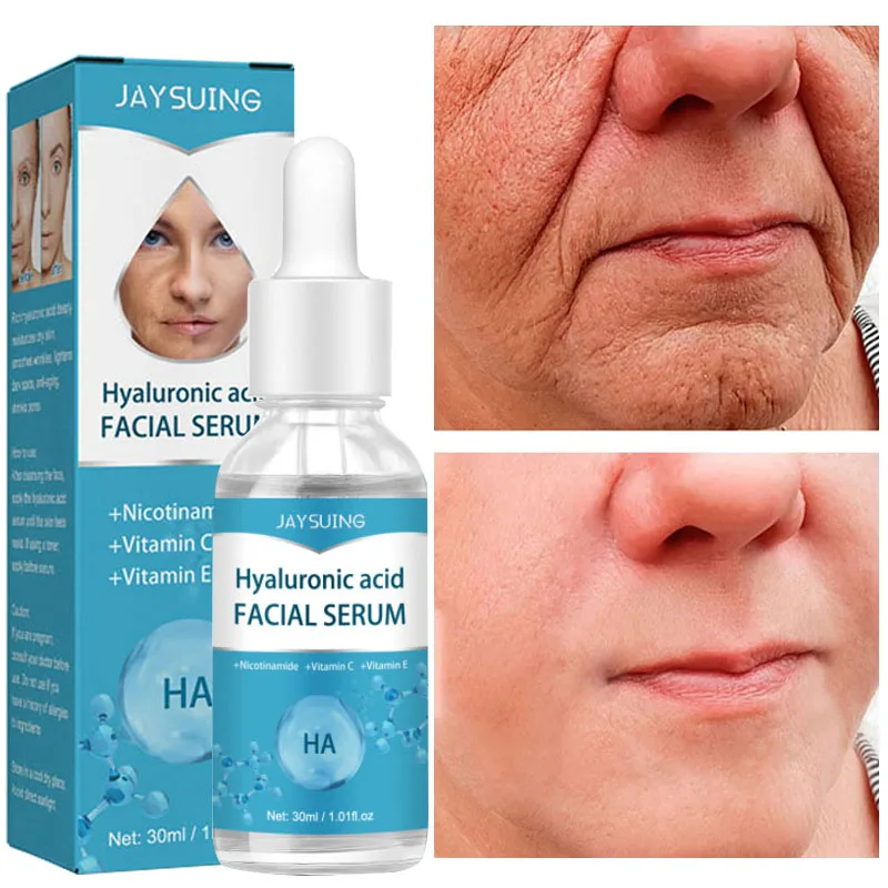 

Hyaluronic Acid Wrinkles Removal Serum Skin Lifting Firming Anti-aging Fade Fine Lines Face Essence Nourish Repair Care Products