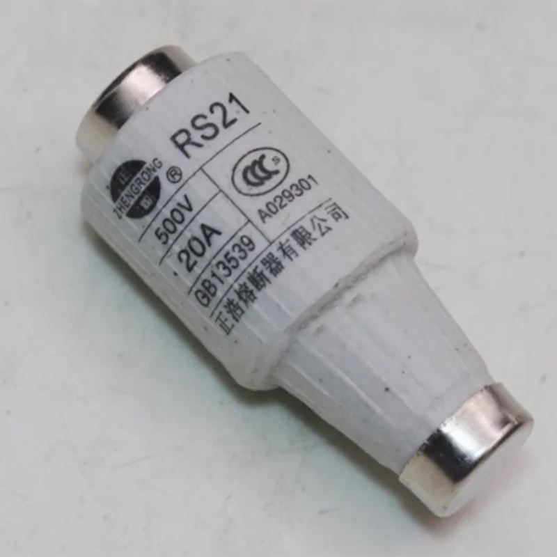 20 шт. быстроплавильный предохранитель RLS2 RS21 RLS6-25 6A 10A 16A 20A 25A 32A спиральный