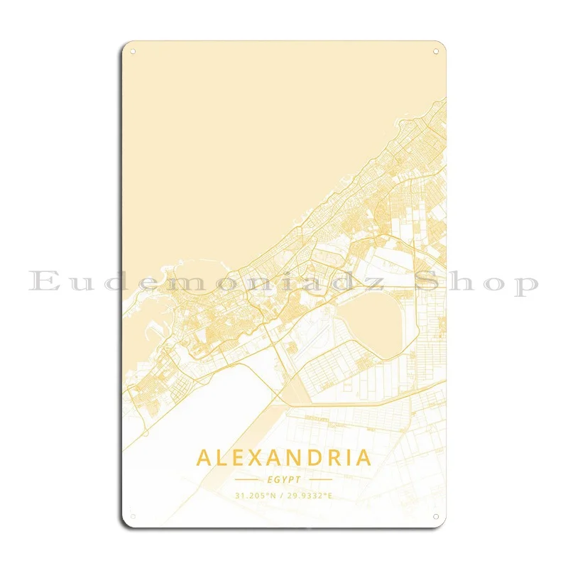 Металлические знаки в стиле Александрии Египет железный Настенный декор